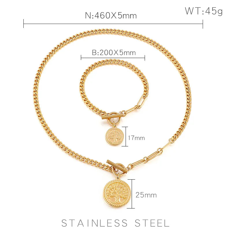 Creation Collection - Tree of Life Link Chain Set