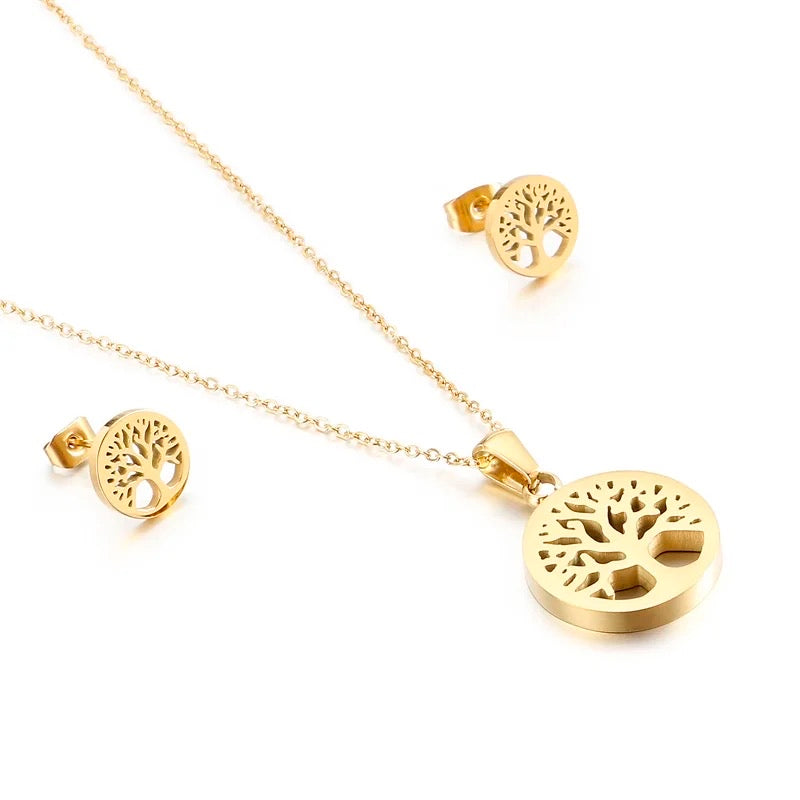 Creation Collection - Tree of Life Necklace and Earring Set