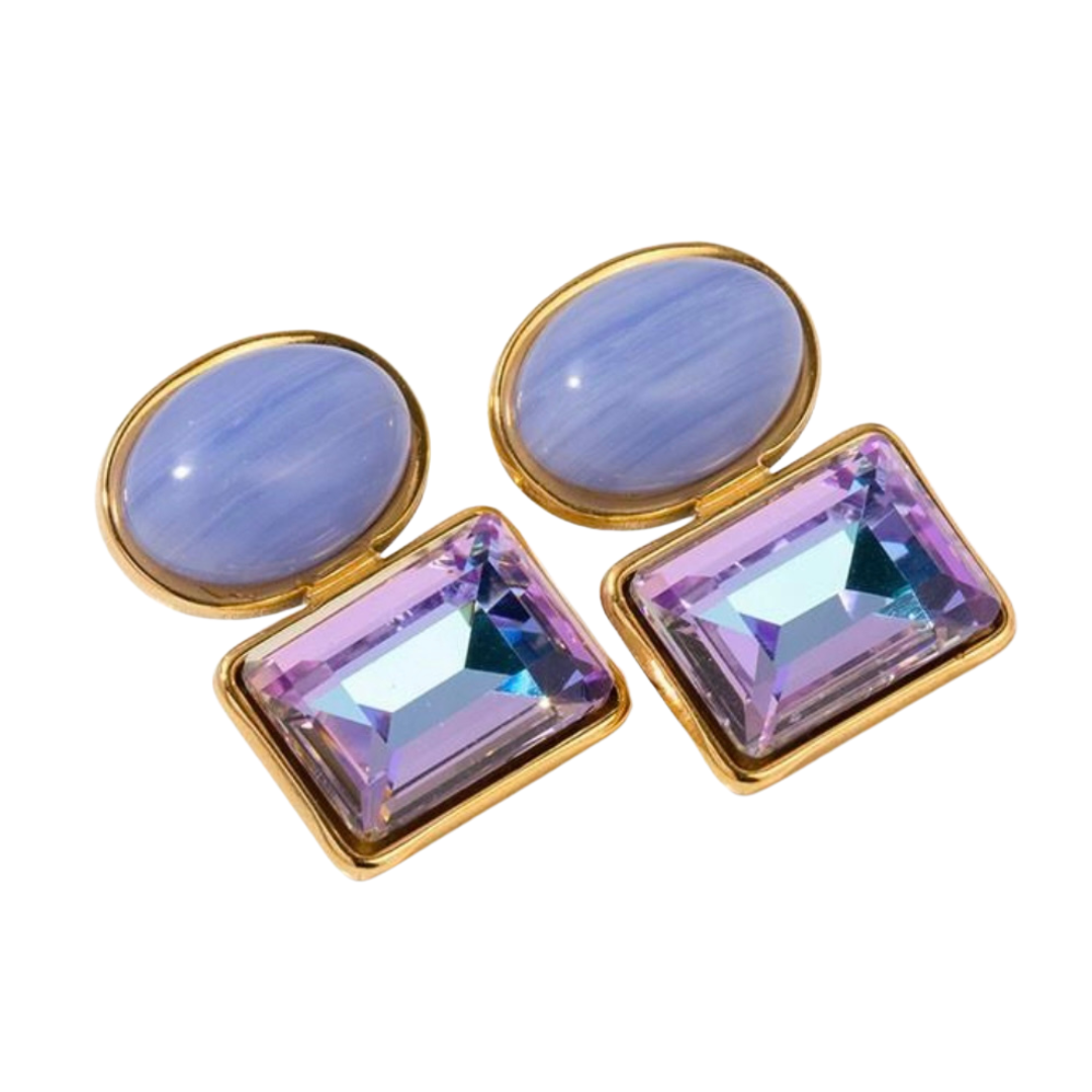 Amethyst of Eden Earring