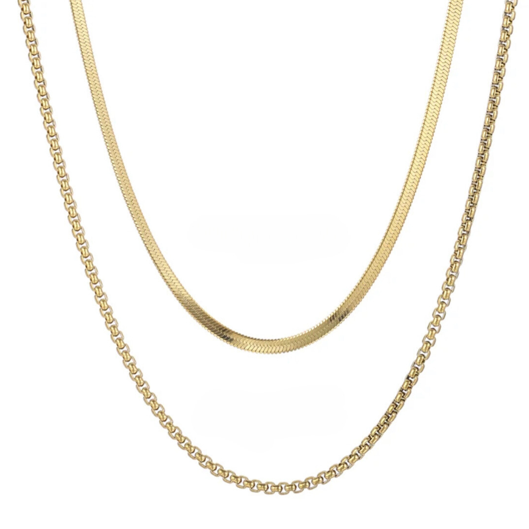 Elegance Two in One Layer Necklace