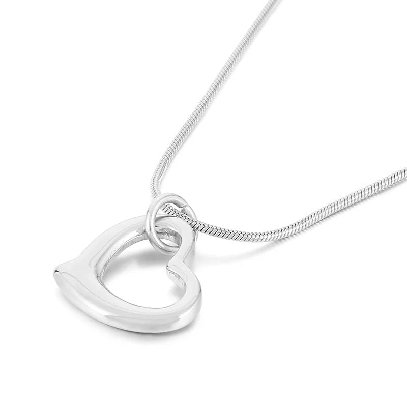 Open Heart Necklace