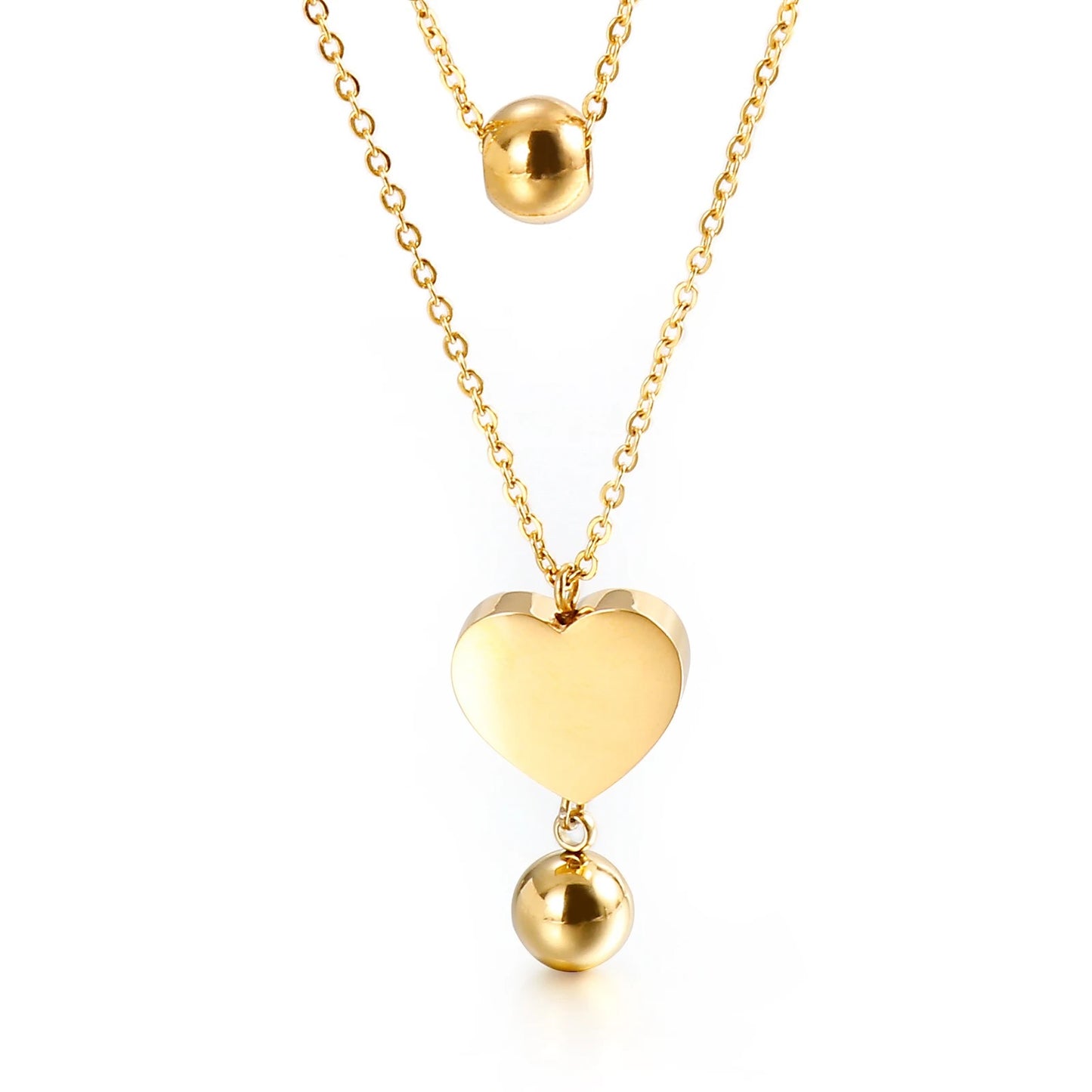 One and Only Love Two Layer Necklace