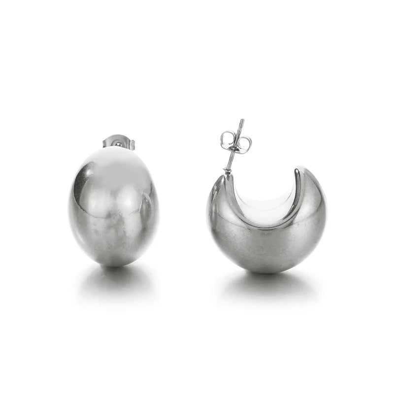 Thick Drop Earring