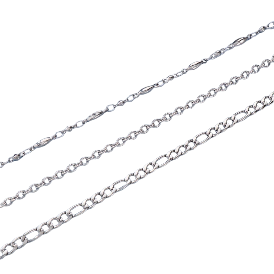 Silver Three Layer Necklace