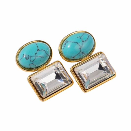 Turquoise of Eden Earring