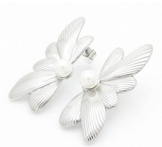 Romantic Half Flower Earring