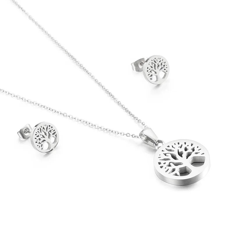 Creation Collection - Tree of Life Necklace and Earring Set