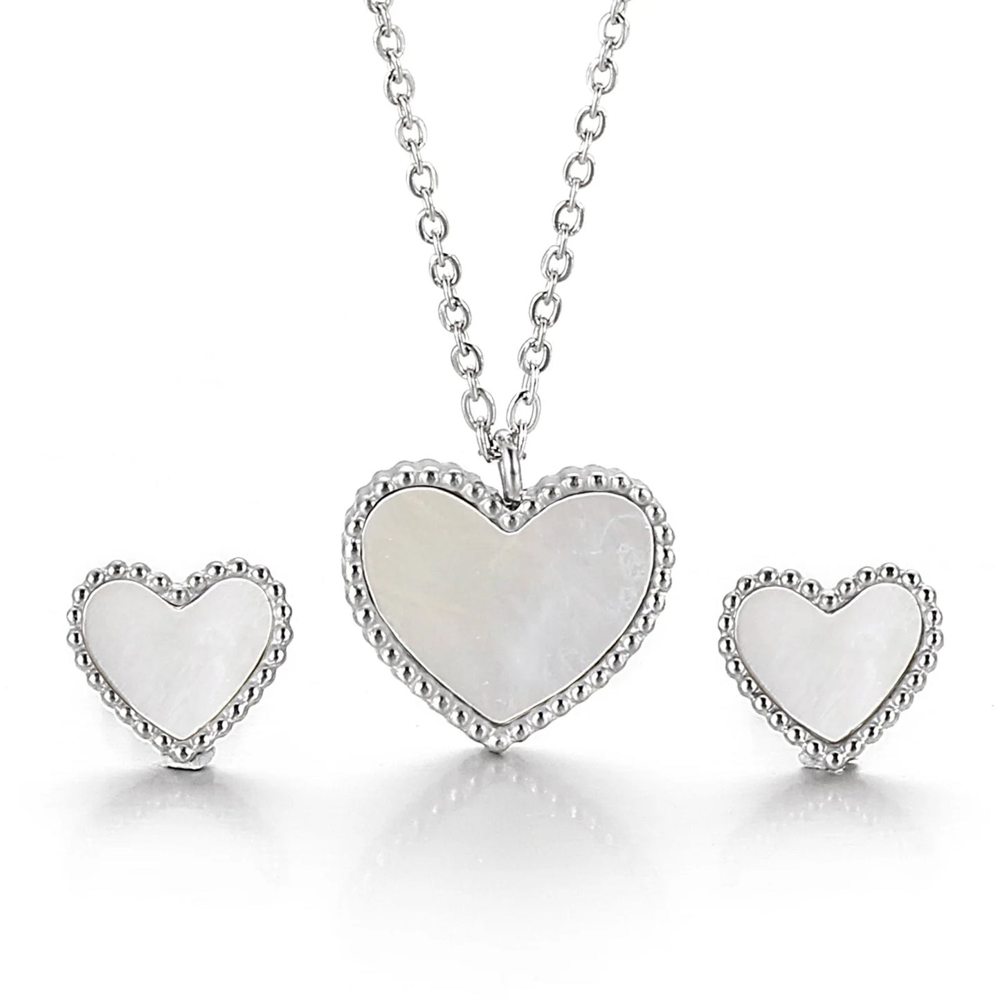 Single Heart Shell Set