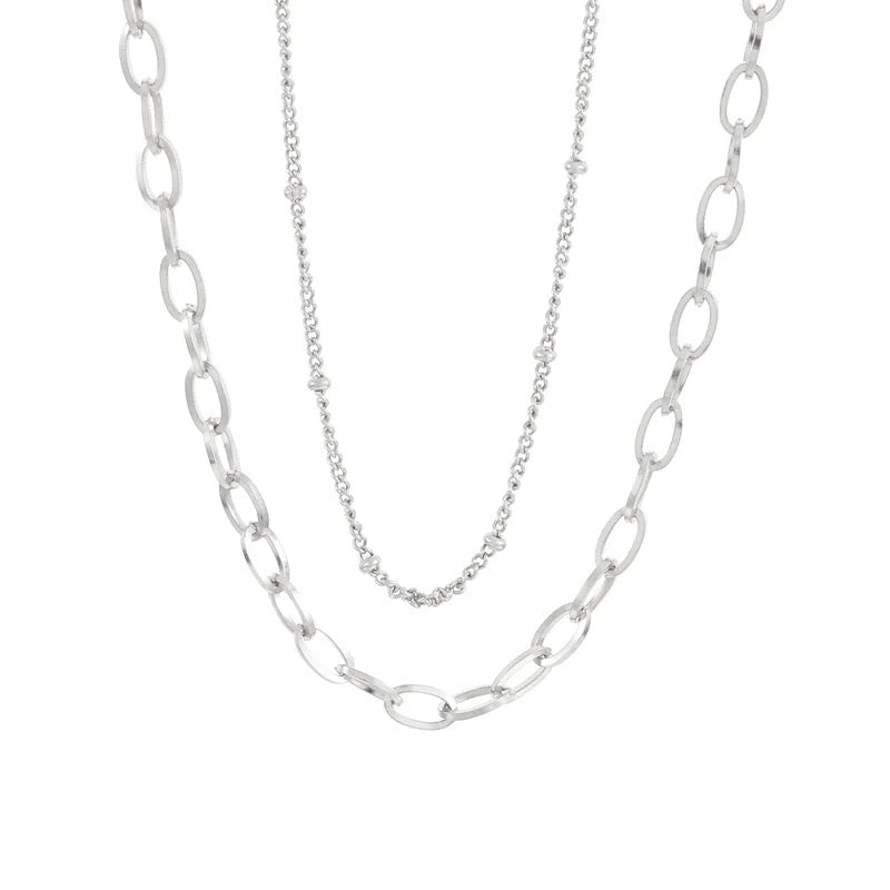 Natural Elegance Two Layer Necklace