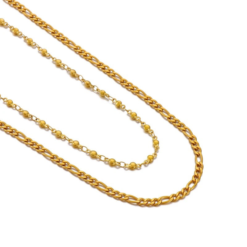 Golden Layer Double Chain