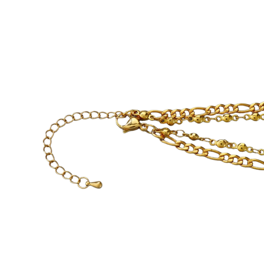 Golden Layer Double Chain