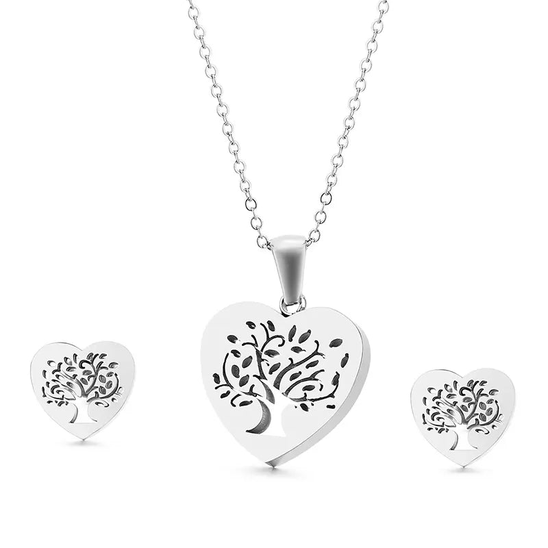 Creation Collection - Place of Love Necklace and Earring Set