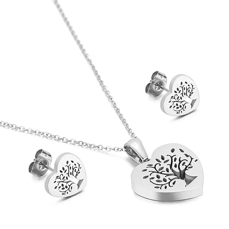 Creation Collection - Place of Love Necklace and Earring Set