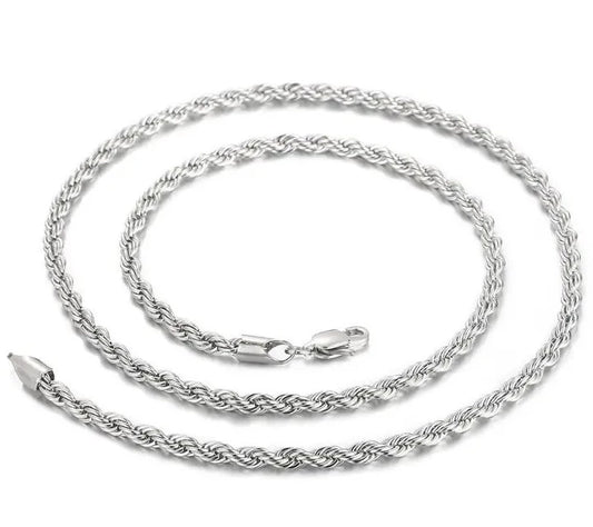 Twist Chain 4mm Unisex