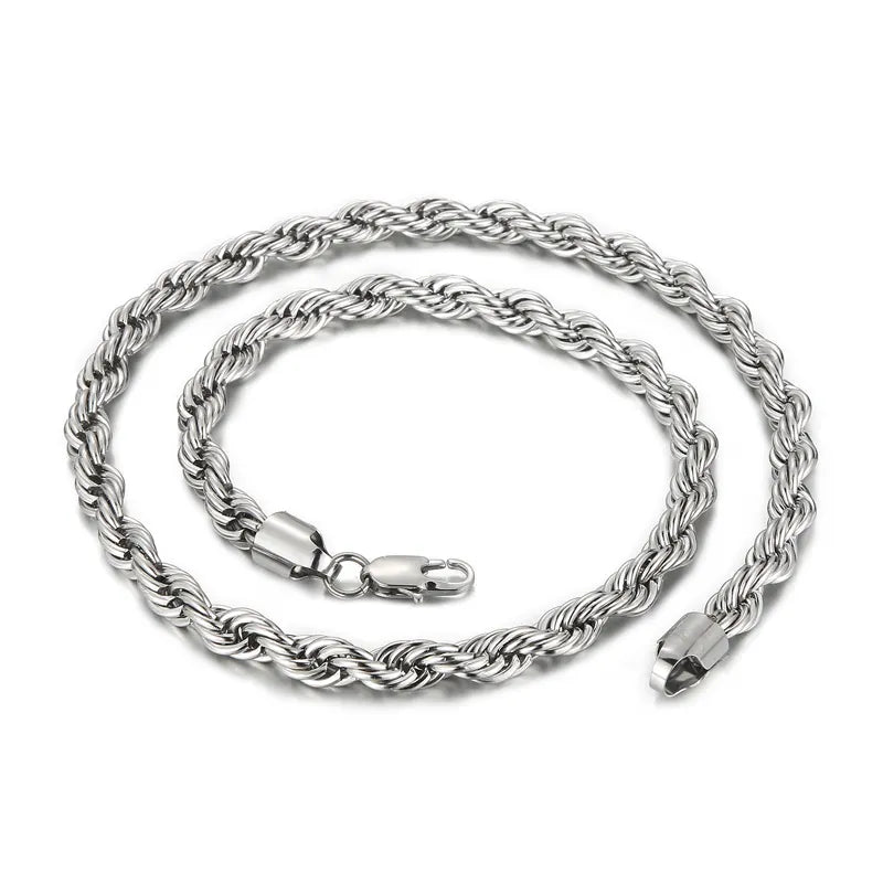 Twist Chain 6mm Unisex